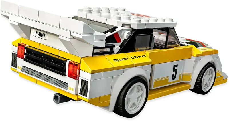 LEGO 76897 1985 Audi Sport quattro S1 zdjęcie 4
