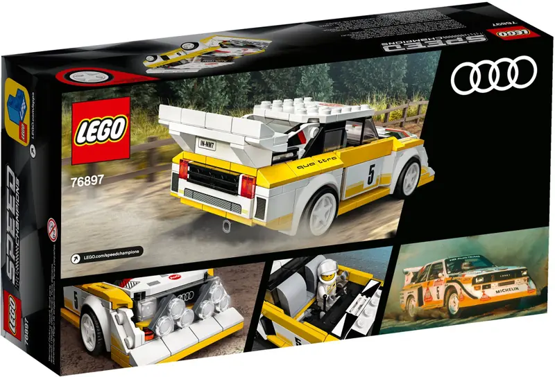 LEGO 76897 1985 Audi Sport quattro S1 zdjęcie 5
