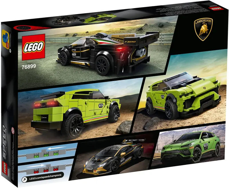 LEGO 76899 Lamborghini Urus ST-X i Lamborghini Huracán Super Trofeo EVO zdjęcie 5