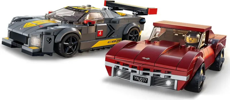 LEGO 76903 Samochód wyścigowy Chevrolet Corvette C8.R i 1969 Chevrolet Corvette zdjęcie 2