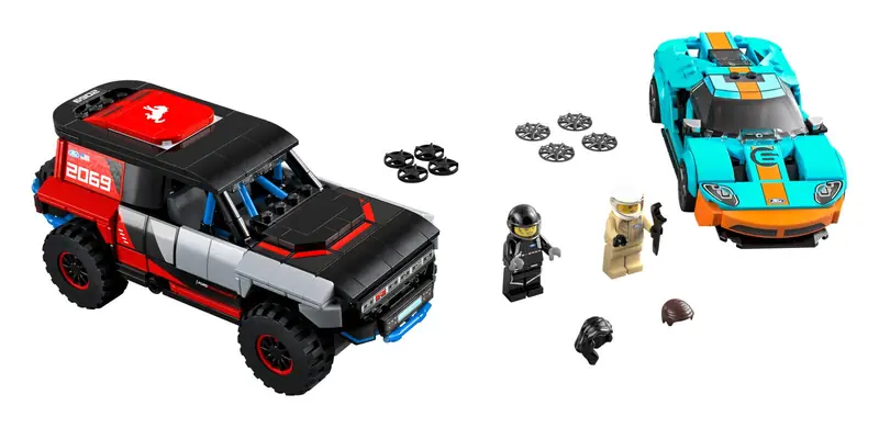 LEGO 76905 Ford GT Heritage Edition i Bronco R