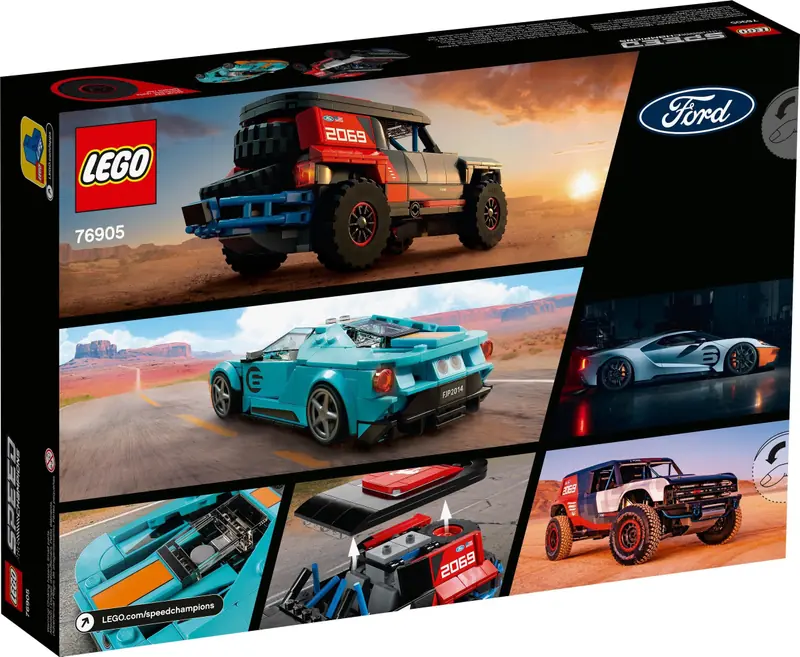 LEGO 76905 Ford GT Heritage Edition i Bronco R zdjęcie 5