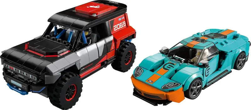 LEGO 76905 Ford GT Heritage Edition i Bronco R zdjęcie 4