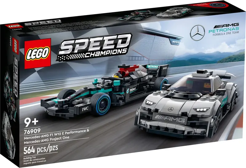 LEGO 76909 Mercedes-AMG F1 W12 E Performance i Mercedes-AMG ONE zdjęcie 7