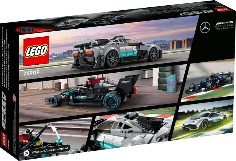 LEGO 76909 Mercedes-AMG F1 W12 E Performance i Mercedes-AMG ONE zdjęcie 6
