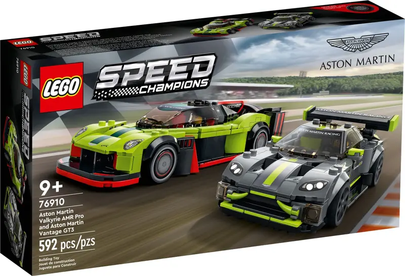 LEGO 76910 Aston Martin Valkyrie AMR PRO i Aston Martin Vantage GT3 zdjęcie 4