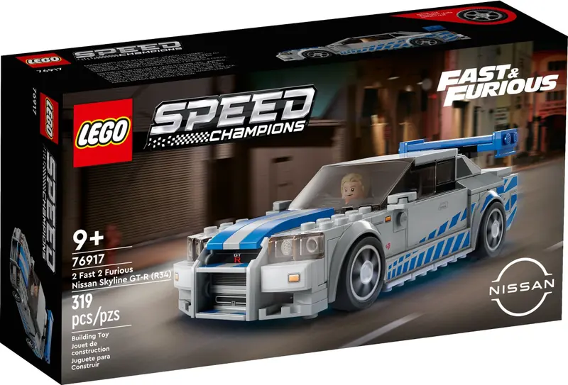 LEGO 76917 Nissan Skyline GT-R (R34) z filmu „Za szybcy, za wściekli” zdjęcie 5