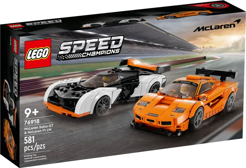 LEGO 76918 McLaren Solus GT i McLaren F1 LM zdjęcie 8