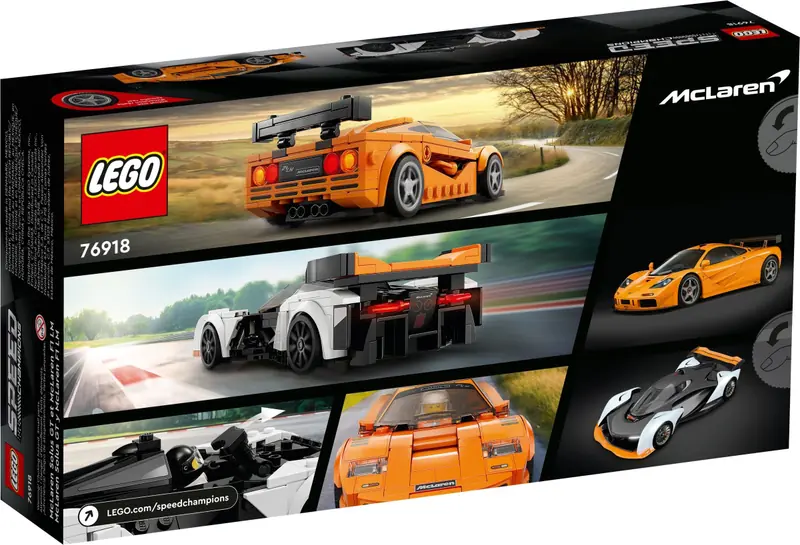 LEGO 76918 McLaren Solus GT i McLaren F1 LM zdjęcie 2