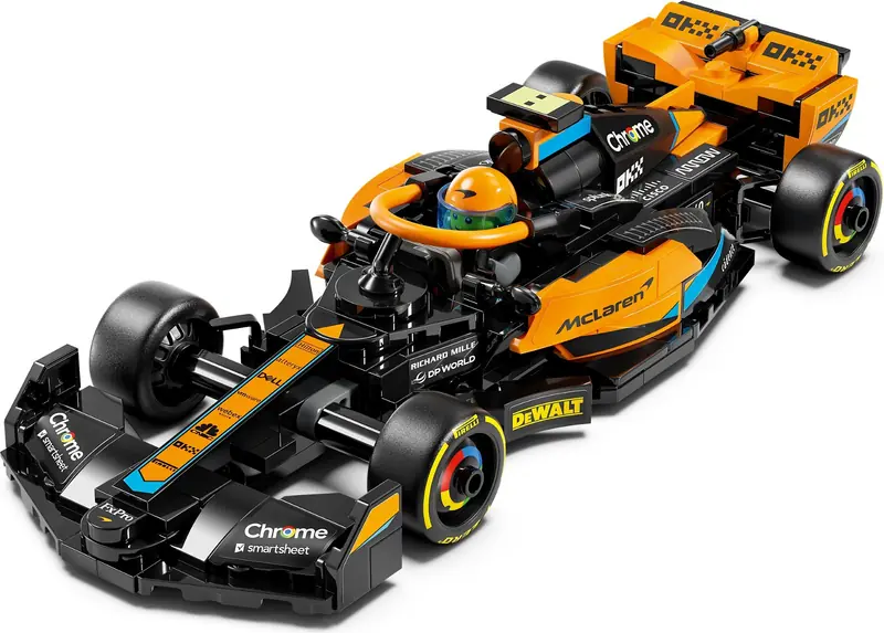 LEGO 76919 Samochód wyścigowy McLaren Formula 1 wersja 2023 zdjęcie 6