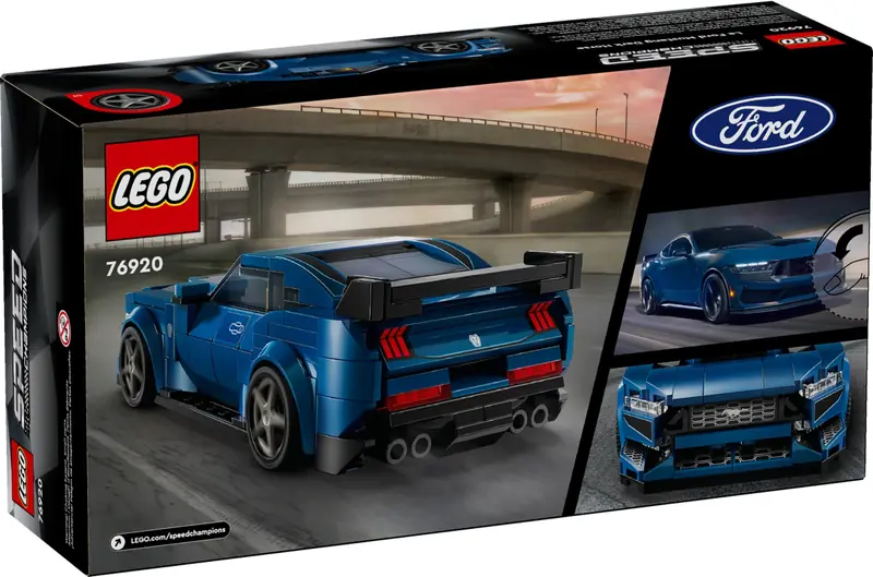 LEGO 76920 Sportowy Ford Mustang Dark Horse zdjęcie 3