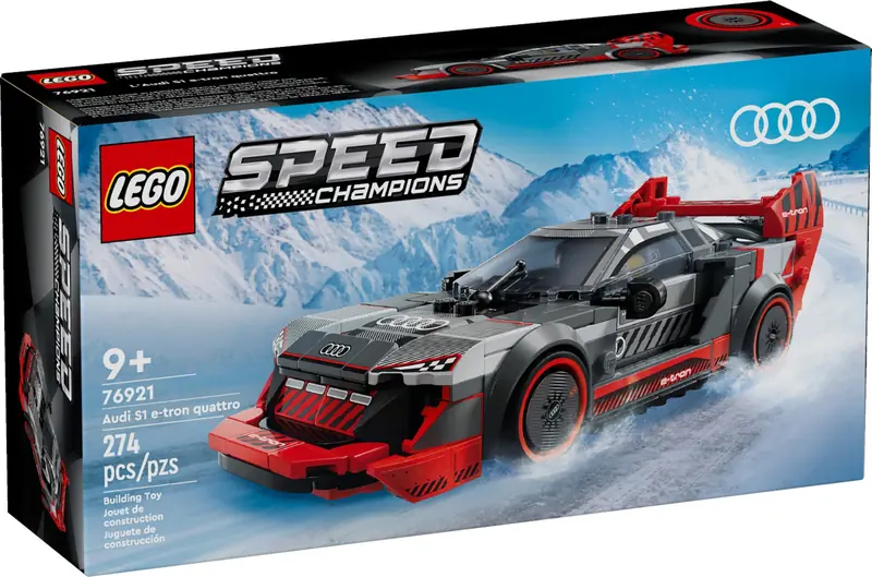LEGO 76921 Wyścigowe Audi S1 E-tron Quattro zdjęcie 2