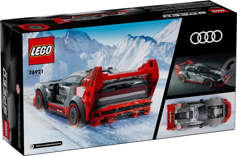 LEGO 76921 Wyścigowe Audi S1 E-tron Quattro zdjęcie 3