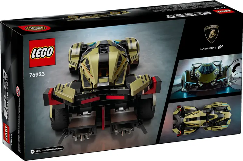 LEGO 76923 Luksusowe Lamborghini Lambo V12 Vision GT zdjęcie 6