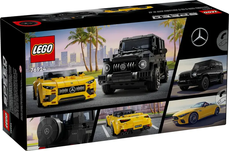 LEGO 76924 Mercedes-AMG G 63 i Mercedes-AMG SL 63 zdjęcie 5