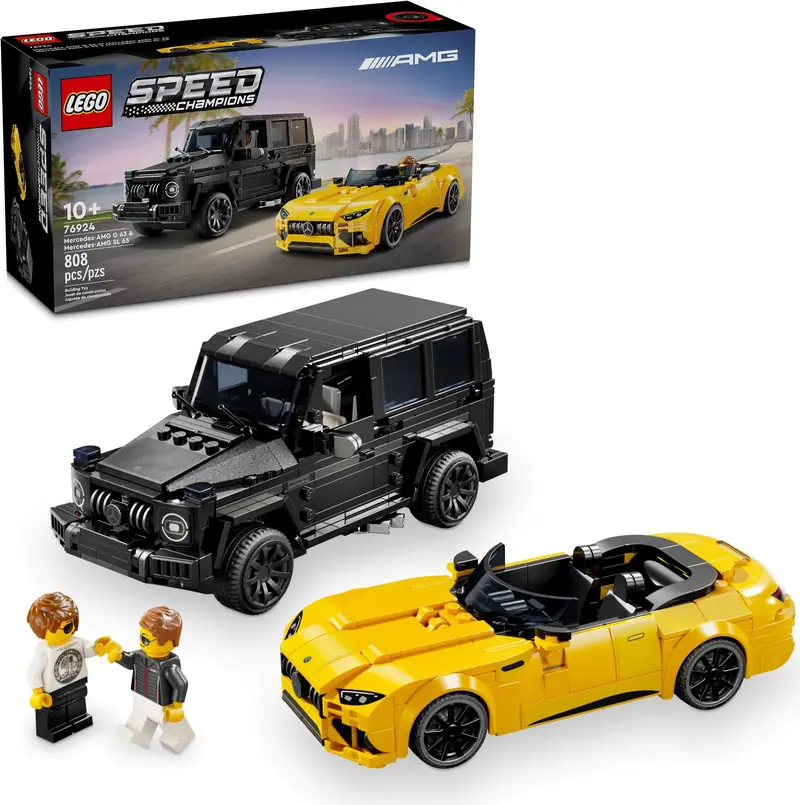LEGO 76924 Mercedes-AMG G 63 i Mercedes-AMG SL 63 zdjęcie 6