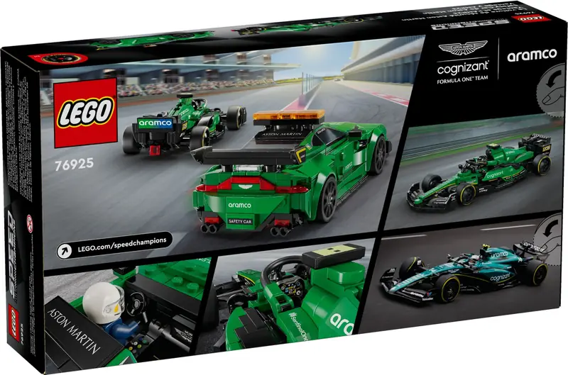 LEGO 76925 Samochód bezpieczeństwa Aston Martin i AMR23 zdjęcie 7