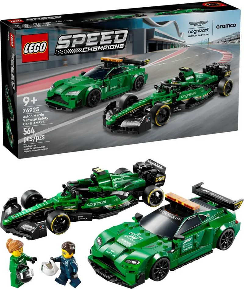 LEGO 76925 Samochód bezpieczeństwa Aston Martin i AMR23 zdjęcie 2