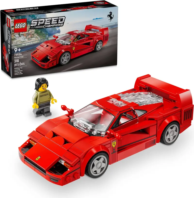 LEGO 76934 Supersamochód Ferrari F40 zdjęcie 2