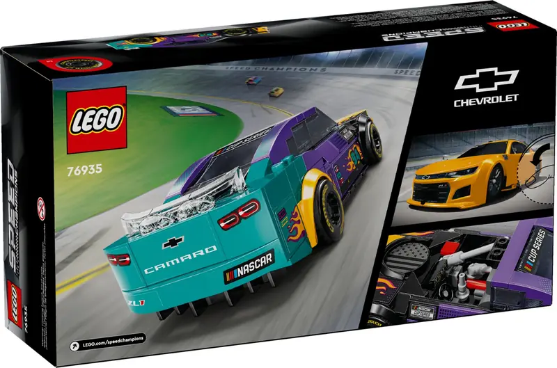 LEGO 76935 NASCAR Next Gen Chevrolet Camaro ZL1 zdjęcie 5