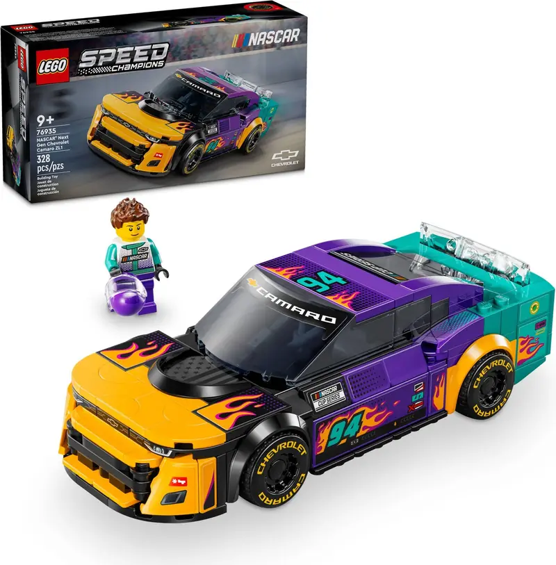 LEGO 76935 NASCAR Next Gen Chevrolet Camaro ZL1 zdjęcie 6