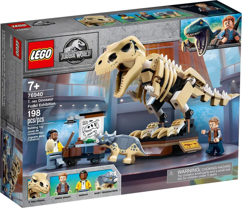LEGO 76940 Wystawa skamieniałości tyranozaura zdjęcie 6