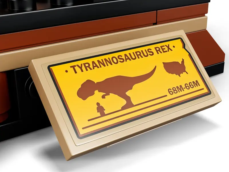 LEGO 76940 Wystawa skamieniałości tyranozaura zdjęcie 13