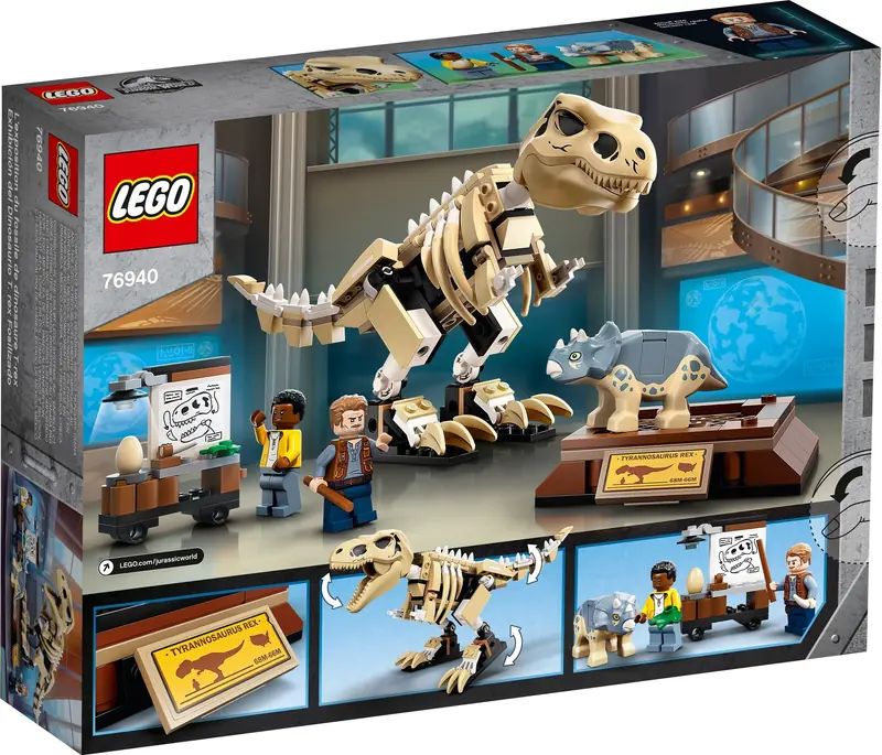 LEGO 76940 Wystawa skamieniałości tyranozaura zdjęcie 2