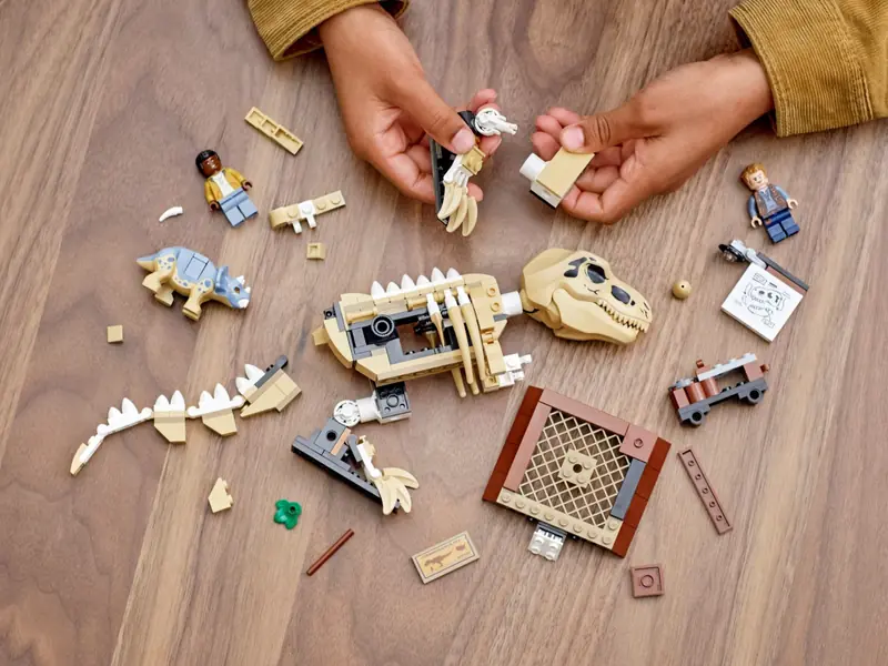 LEGO 76940 Wystawa skamieniałości tyranozaura zdjęcie 10
