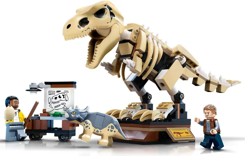 LEGO 76940 Wystawa skamieniałości tyranozaura zdjęcie 8