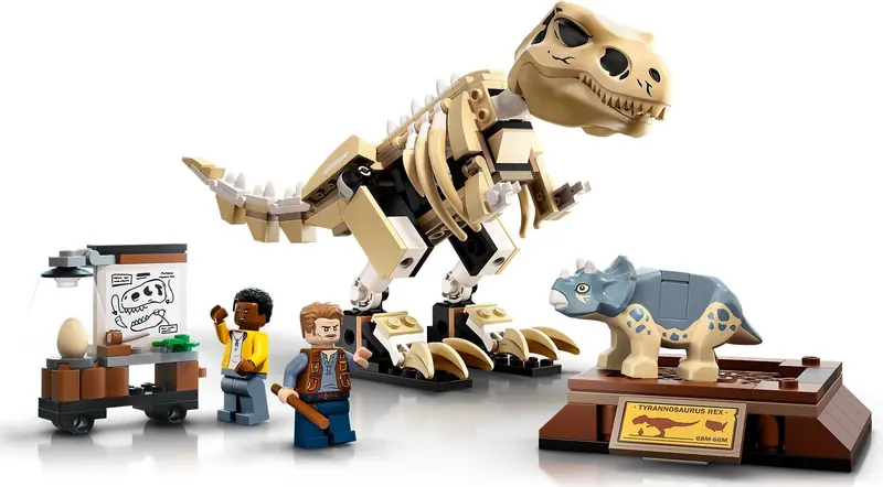 LEGO 76940 Wystawa skamieniałości tyranozaura zdjęcie 3