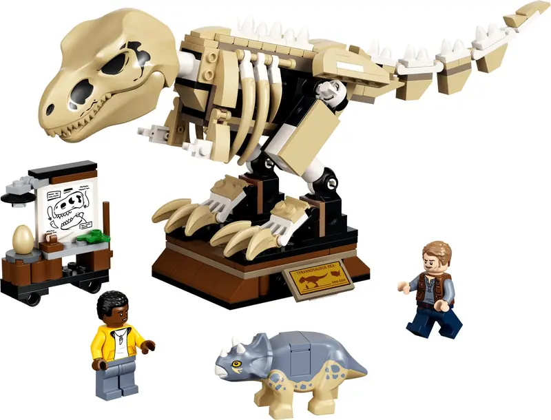 LEGO 76940 Wystawa skamieniałości tyranozaura