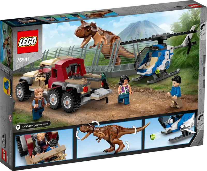 LEGO 76941 Pościg za karnotaurem zdjęcie 6