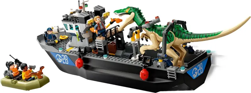 LEGO 76942 Barionyks i ucieczka łodzią zdjęcie 9