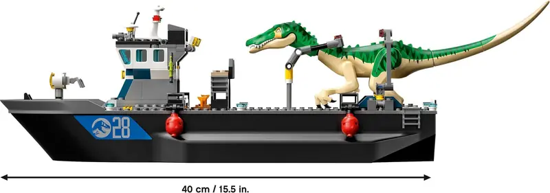 LEGO 76942 Barionyks i ucieczka łodzią zdjęcie 3