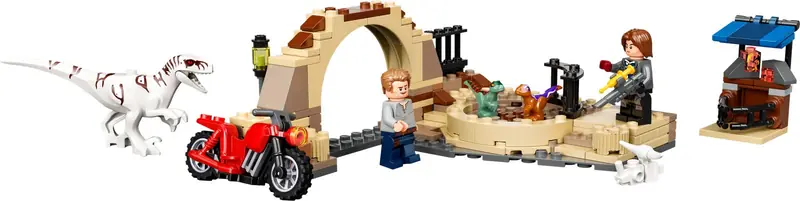 LEGO 76945 Atrociraptor: pościg na motocyklu