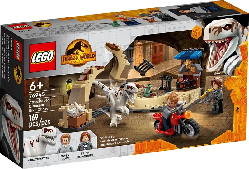 LEGO 76945 Atrociraptor: pościg na motocyklu zdjęcie 2