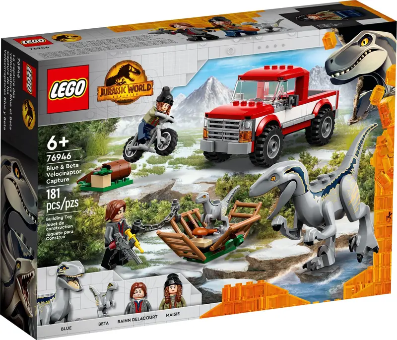 LEGO 76946 Schwytanie welociraptorów Blue i Bety zdjęcie 2