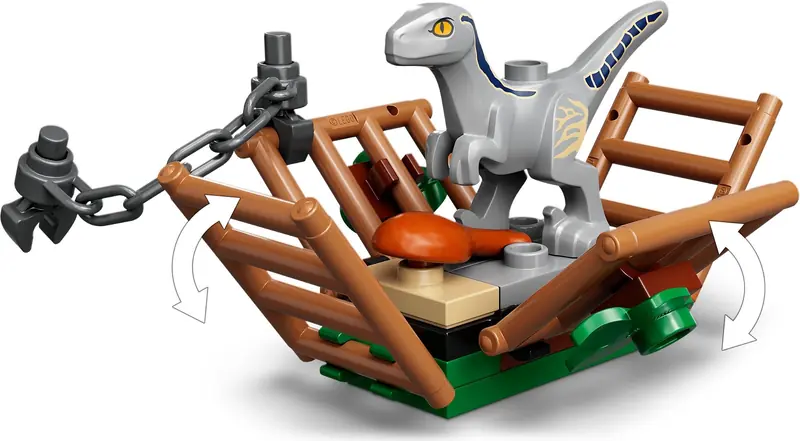 LEGO 76946 Schwytanie welociraptorów Blue i Bety zdjęcie 7