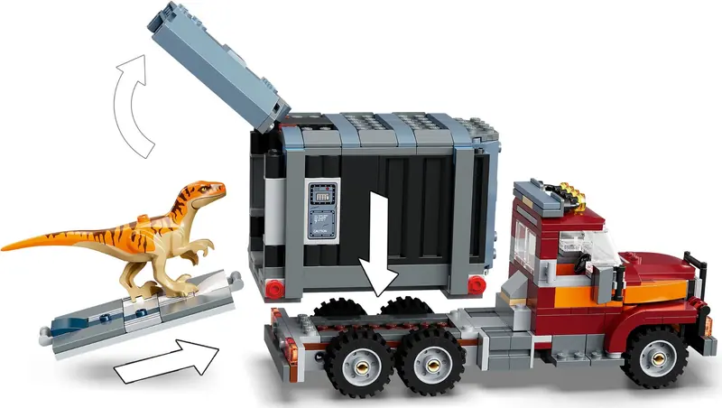 LEGO 76948 Ucieczka tyranozaura i atrociraptora zdjęcie 4