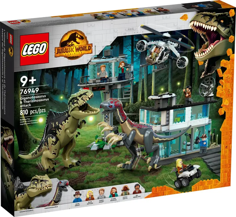 LEGO 76949 Atak giganotozaura i terizinozaura zdjęcie 3