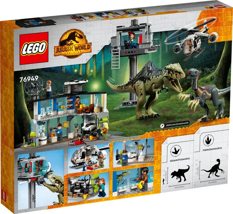 LEGO 76949 Atak giganotozaura i terizinozaura zdjęcie 11