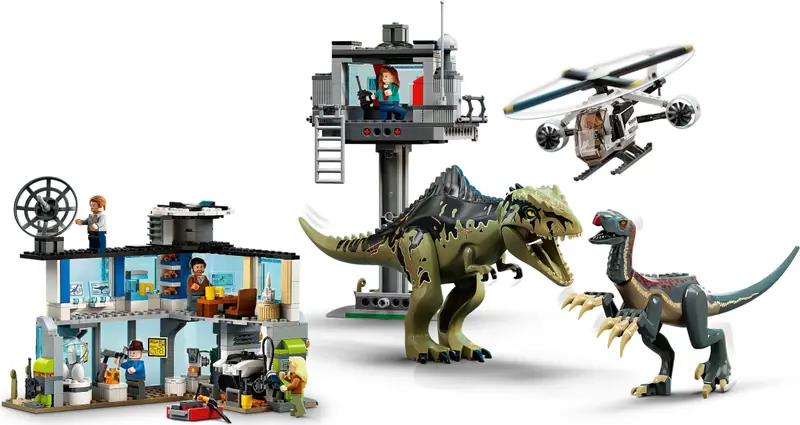 LEGO 76949 Atak giganotozaura i terizinozaura zdjęcie 12