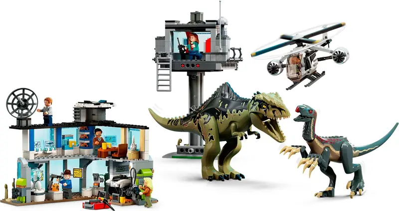 LEGO 76949 Atak giganotozaura i terizinozaura zdjęcie 4