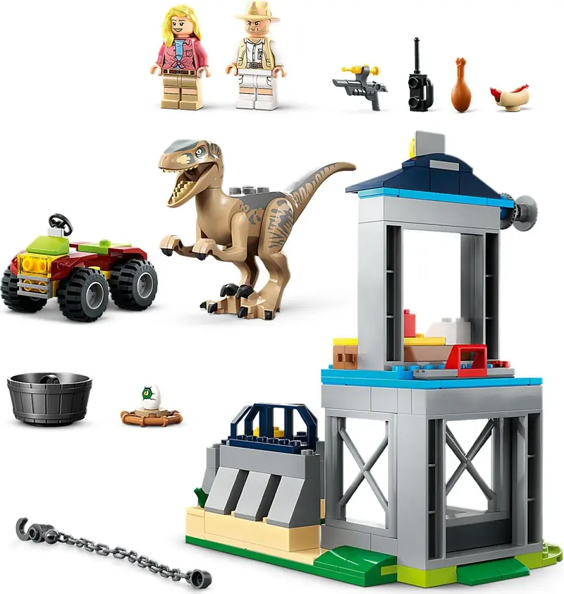 LEGO 76957 Ucieczka welociraptora zdjęcie 3
