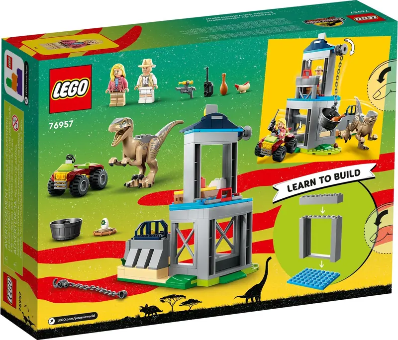 LEGO 76957 Ucieczka welociraptora zdjęcie 6