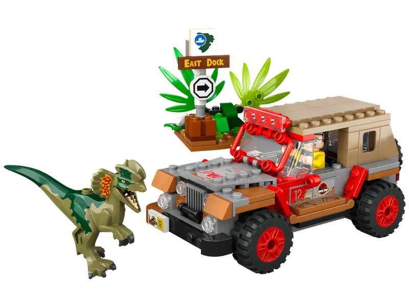 LEGO 76958 Zasadzka na dilofozaura