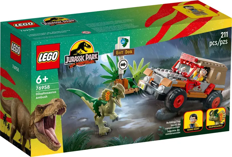 LEGO 76958 Zasadzka na dilofozaura zdjęcie 2