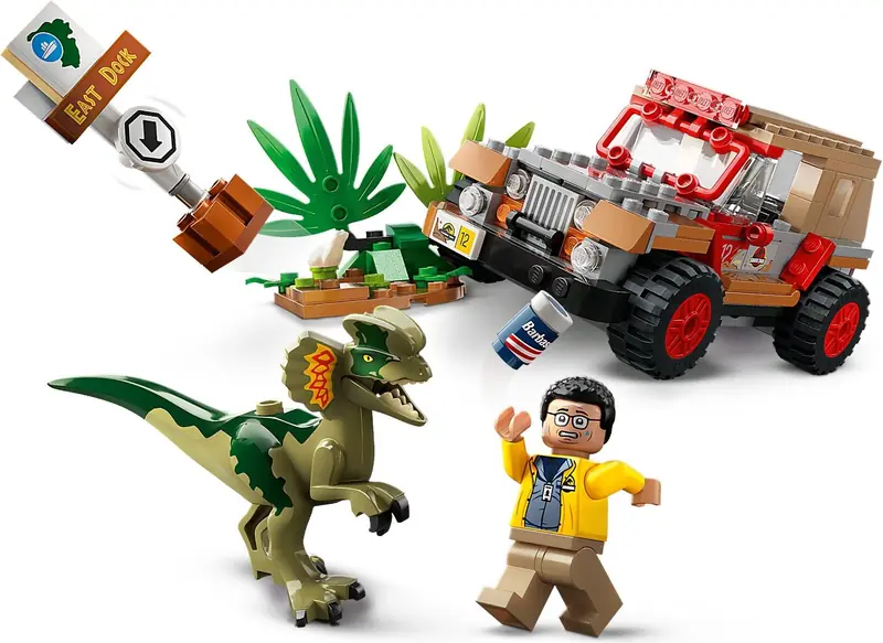 LEGO 76958 Zasadzka na dilofozaura zdjęcie 3