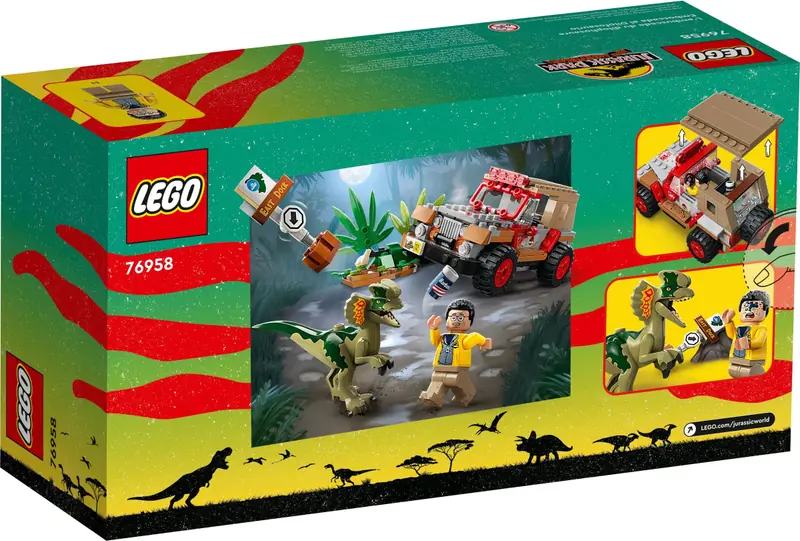 LEGO 76958 Zasadzka na dilofozaura zdjęcie 6
